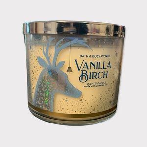 Vanilla Birch Bath and Body Works 3 Wick Candle